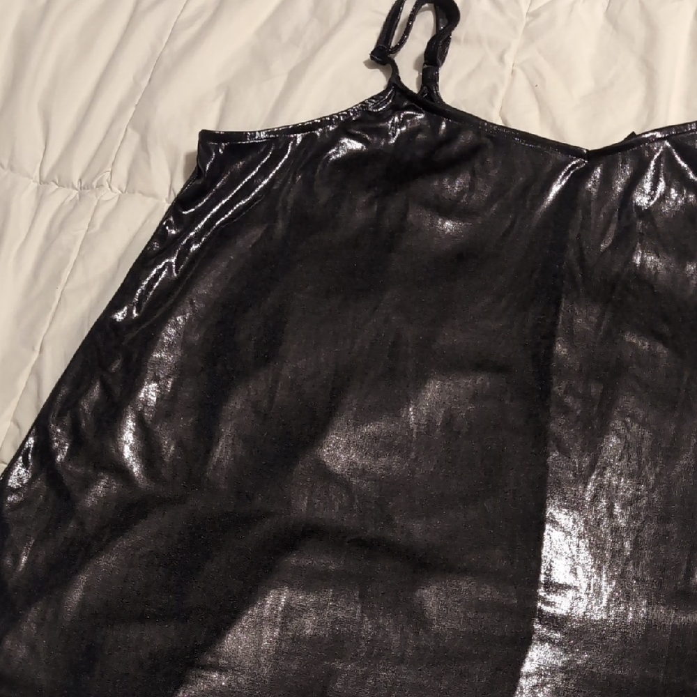 Torrid Black Shimmer Sleeveless Top